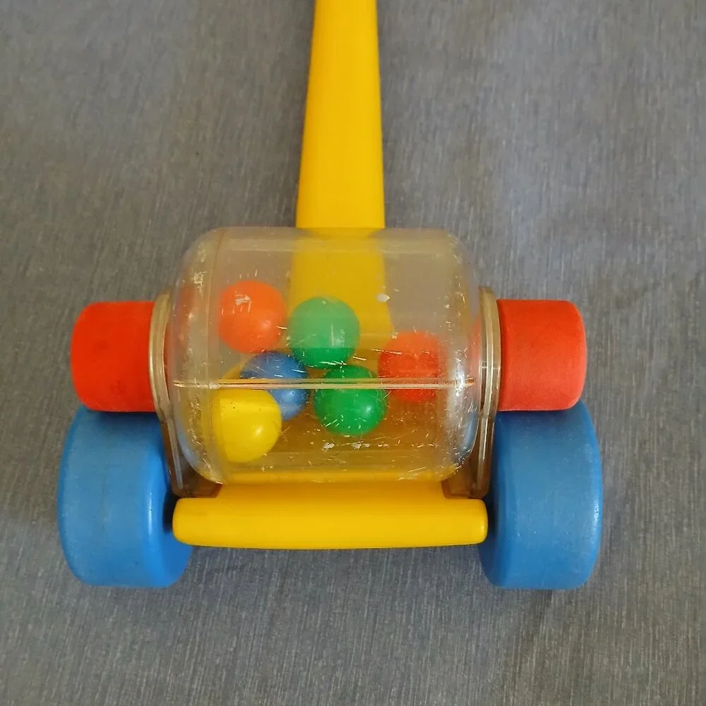 Vintage Little Tikes Musical Melody Chime Push Roller